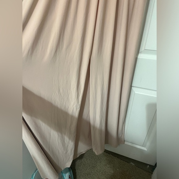 Anthropologie BHLDN Blush Pink Mendoza Maxi Dress NWT Sz 4 - Picture 9 of 16